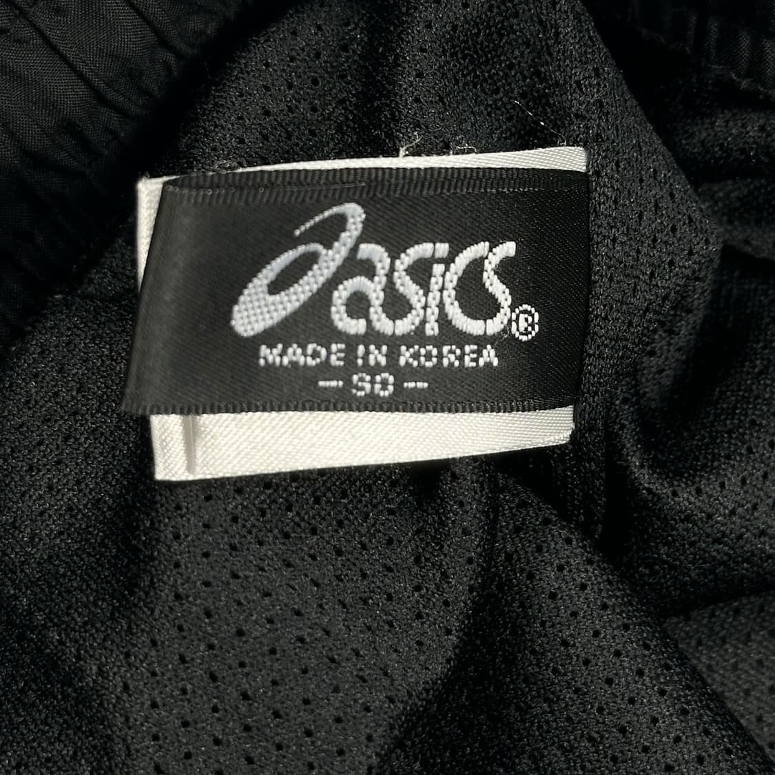 아식스 올드스쿨 와이드 우븐팬츠 블랙 XL 상품이미지5