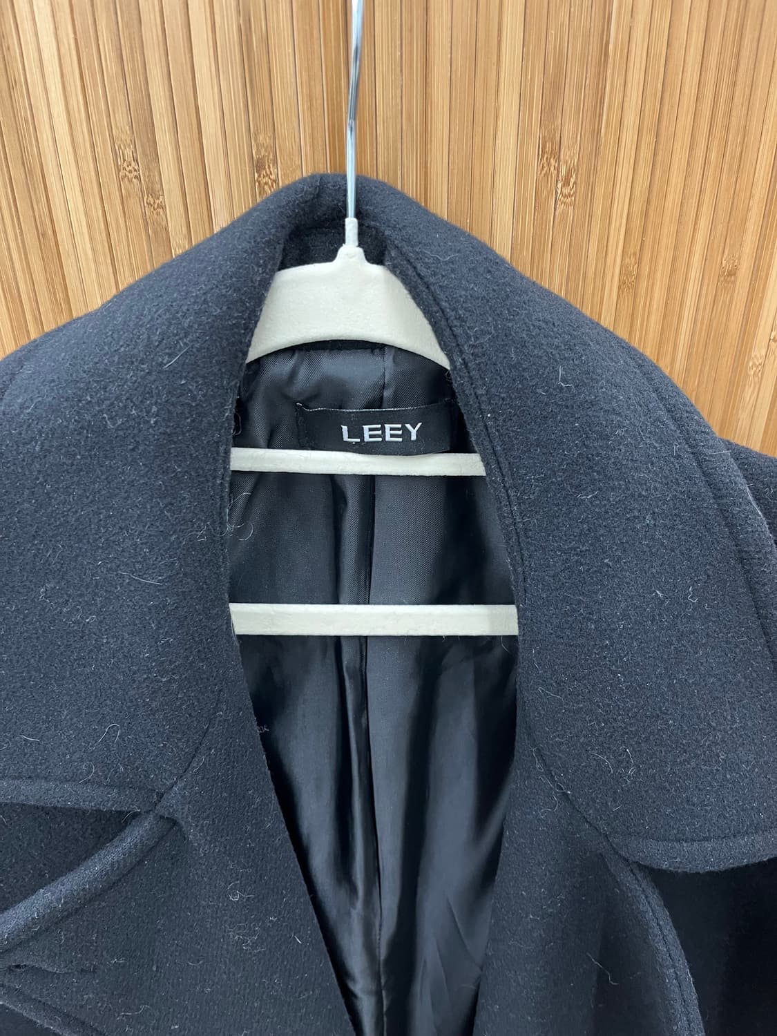 LEEY 엘이이와이 롱 코트 상품이미지9