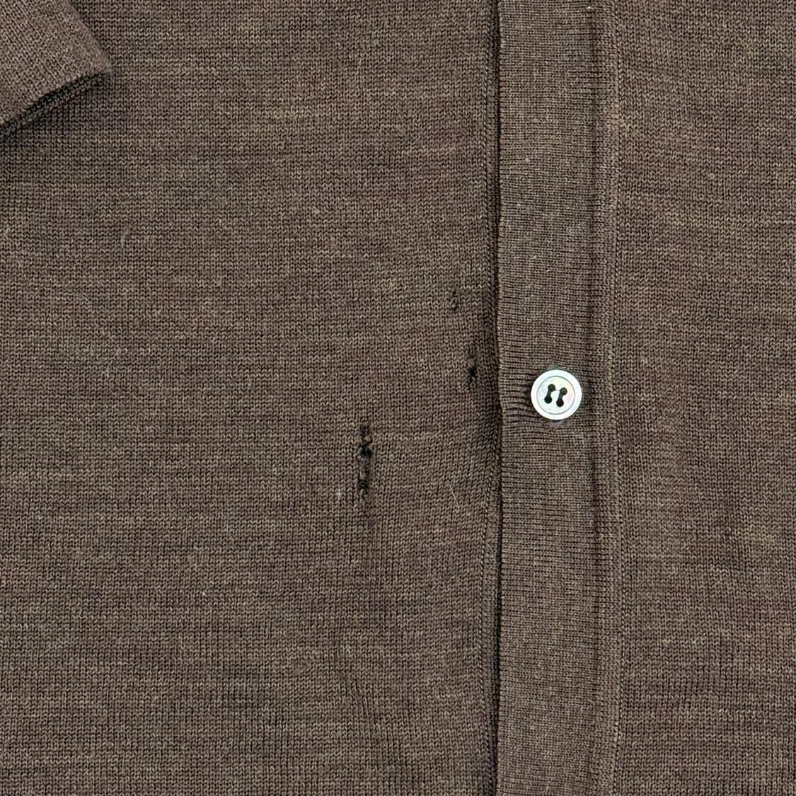 빈티지 폴스미스 브라운 가디건(데미지) 상품이미지7