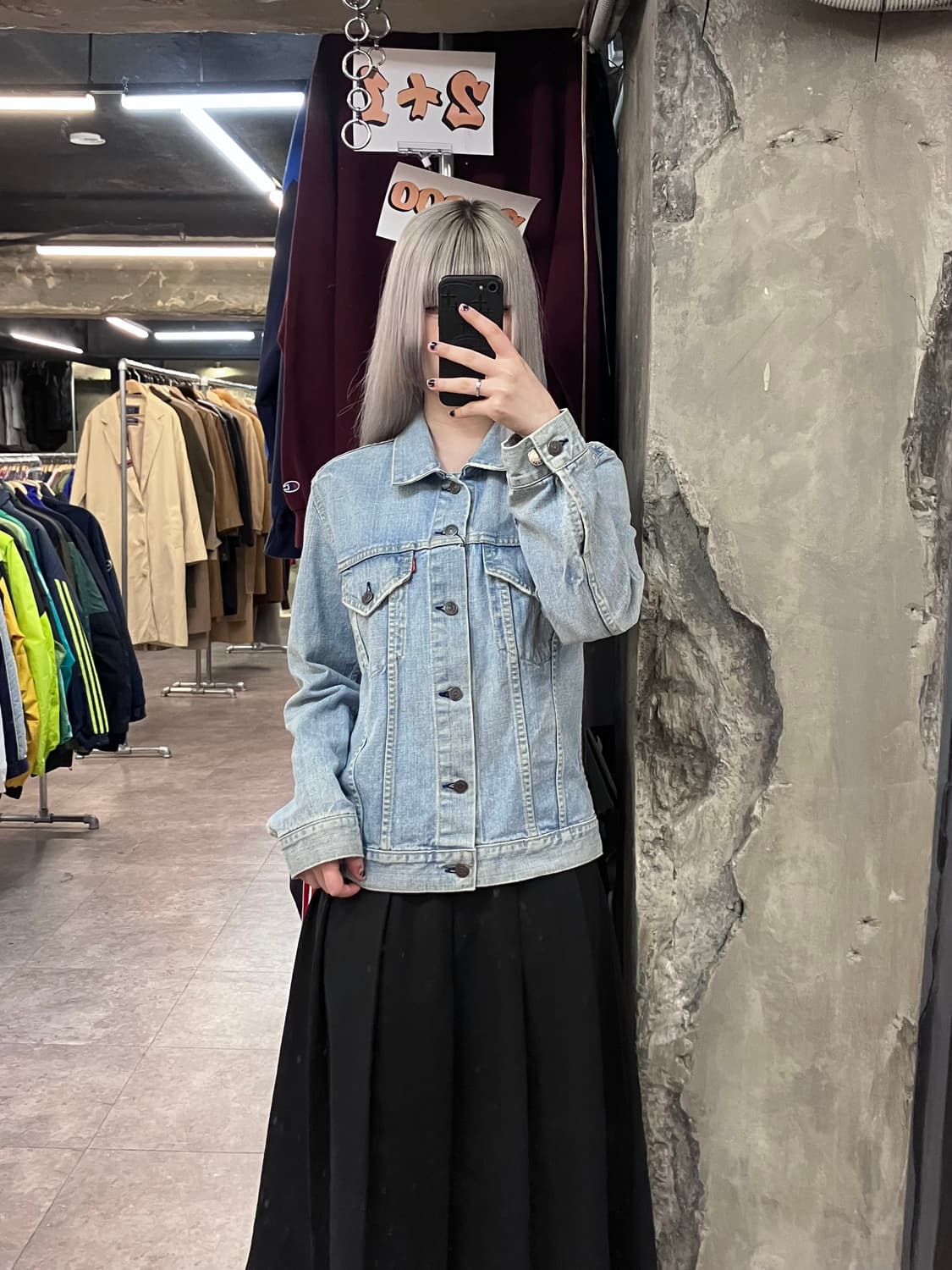 리바이스 데님 자켓 M  #csz3524 상품이미지2