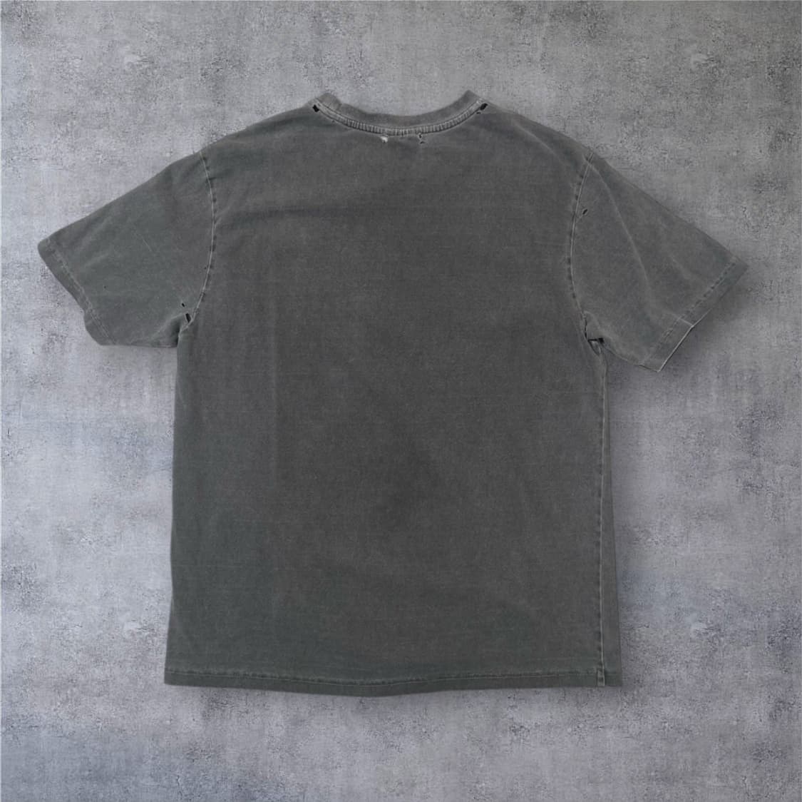 할리데이비슨 차콜 워싱 디스트로이드 빈티지 반팔 티셔츠 M 상품이미지7