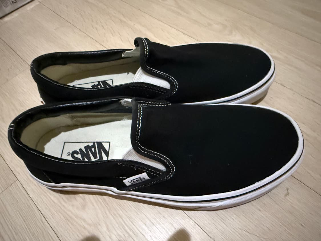 반스 슬립온 코어 데일리 클래식 검흰 245 상품이미지1