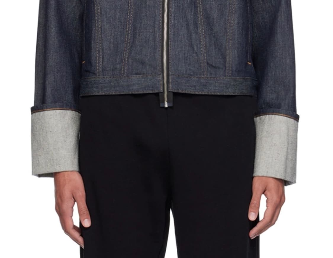 헬무트랭 데님자켓 HelmutLang cuffed denim jacket 상품이미지7