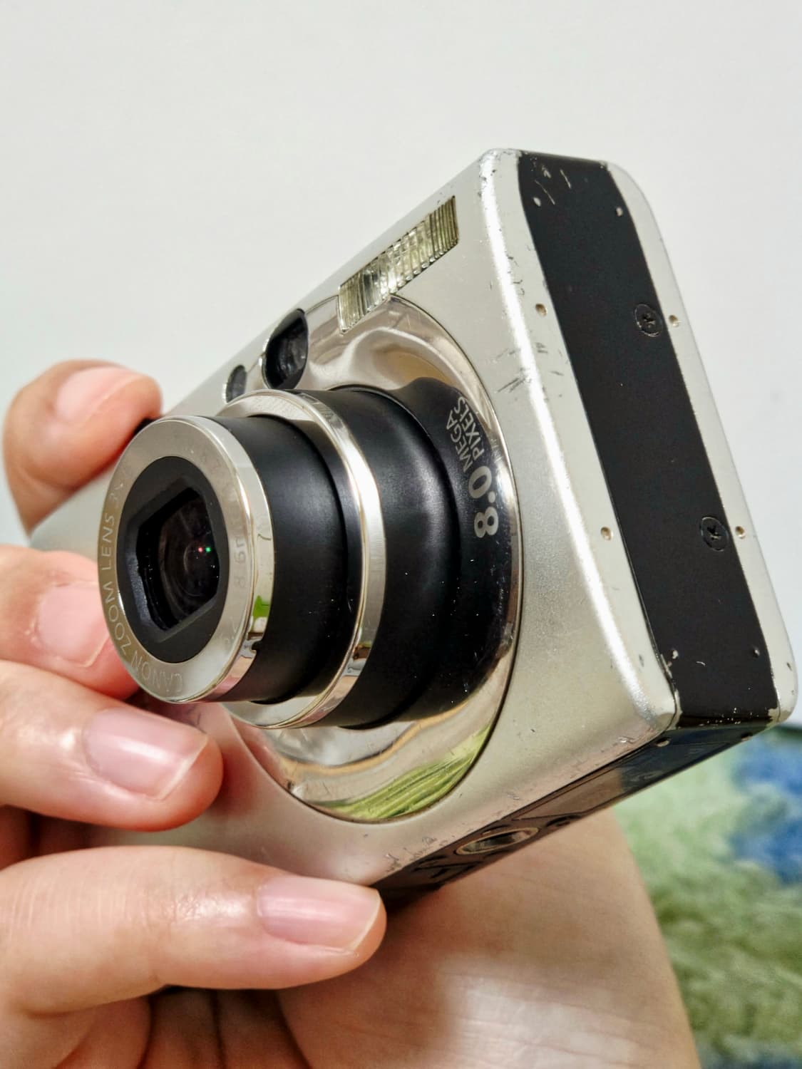 [바로사용가능] 캐논 익서스 ixus80is 빈티지 디카 실버 상품이미지7