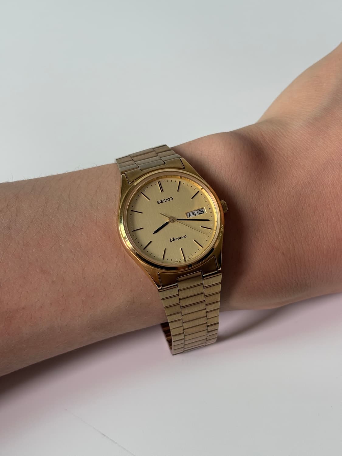 1980s Chronos Gold Quartz 상품이미지8