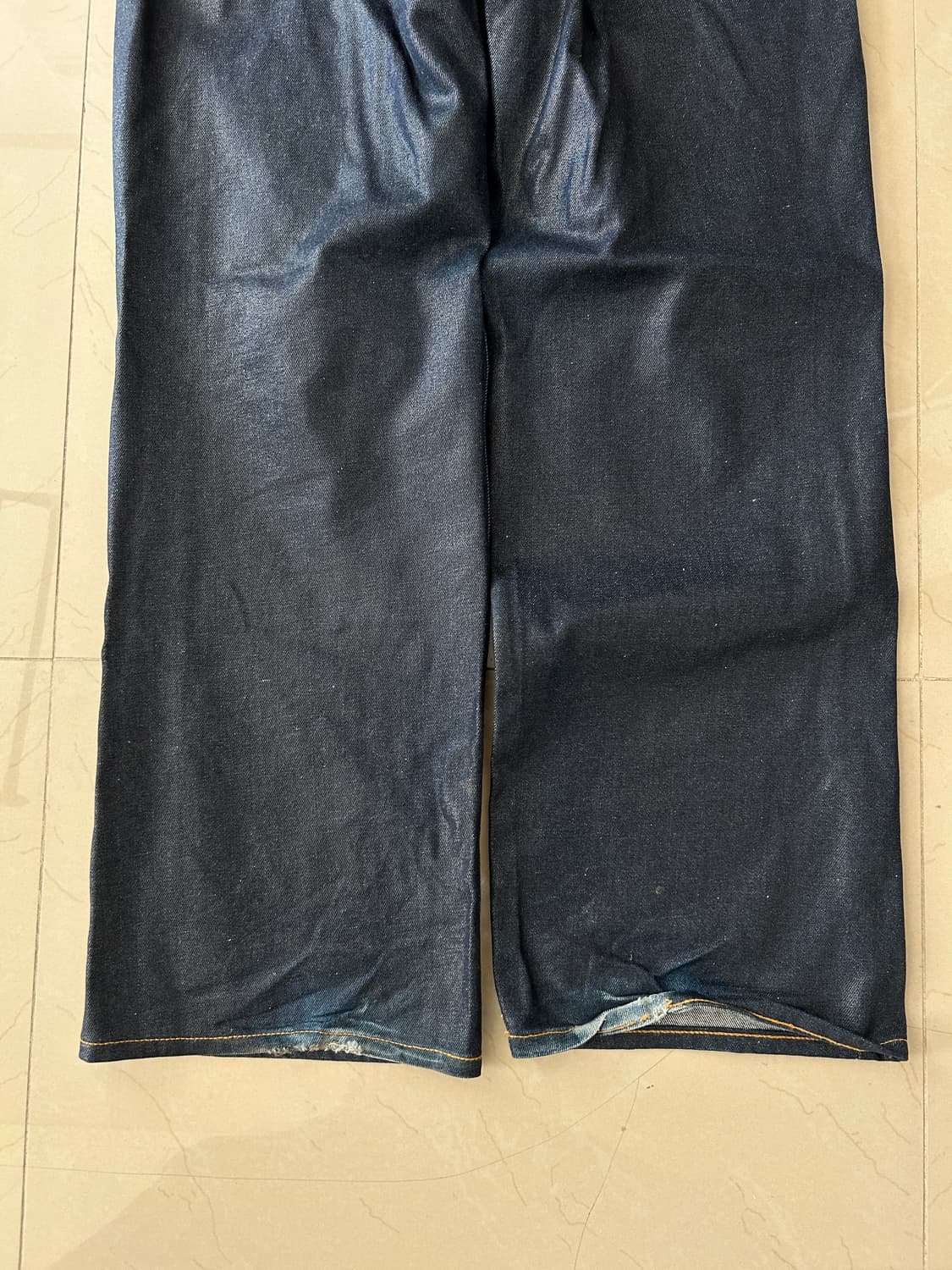 (3) 타일레 와이드 인디고 데님 상품이미지4