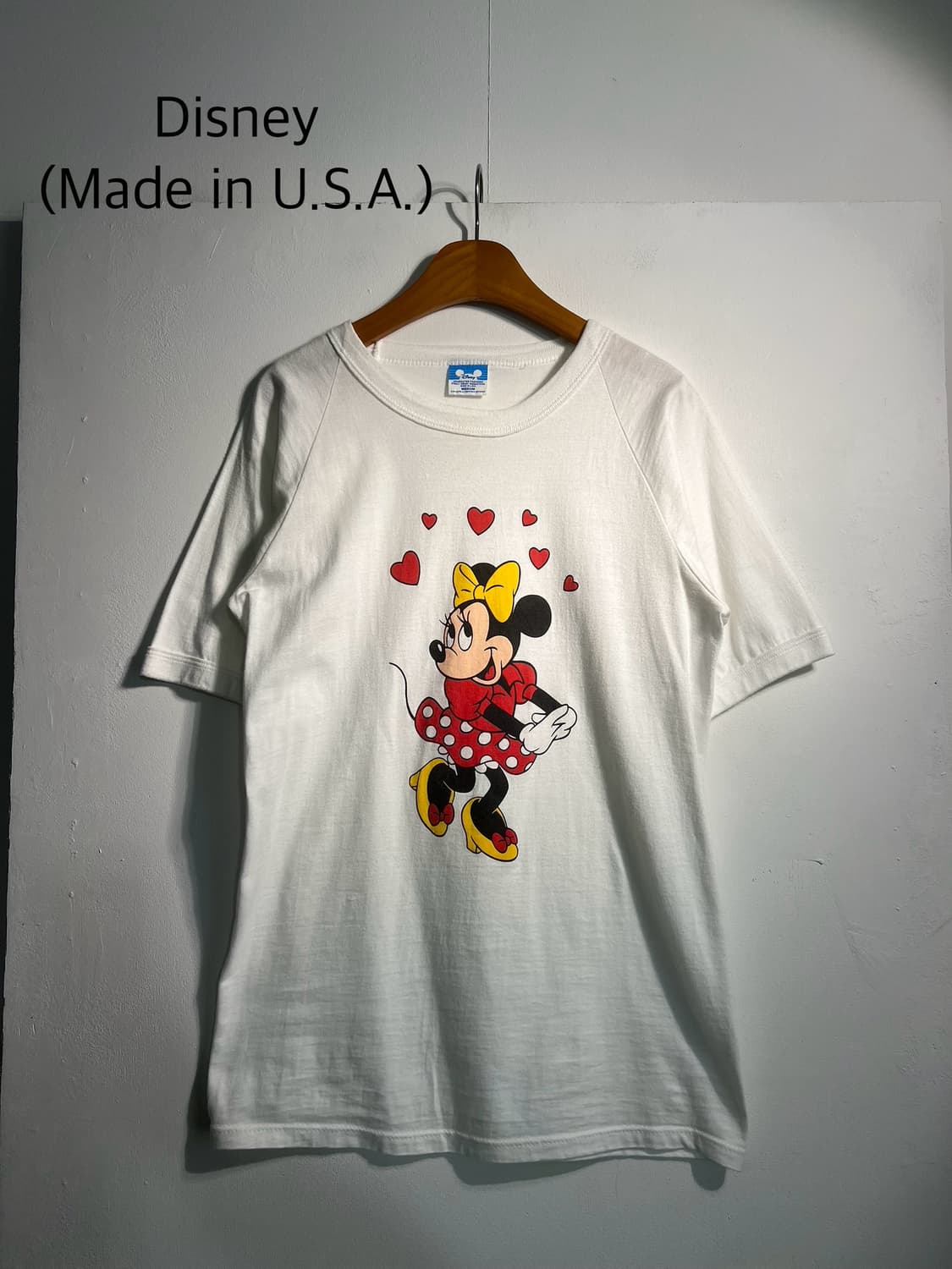 Disney 디즈니 미니마우스 반팔티셔츠 (made in U.S.A.) 상품이미지1