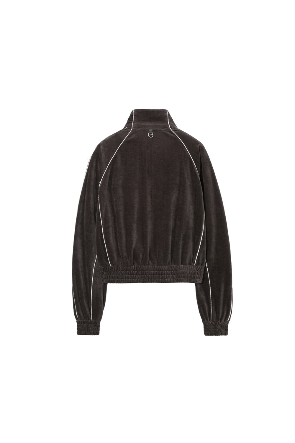 인사일런스 우먼 벨로아 트랙 집업 BROWN 상품이미지5