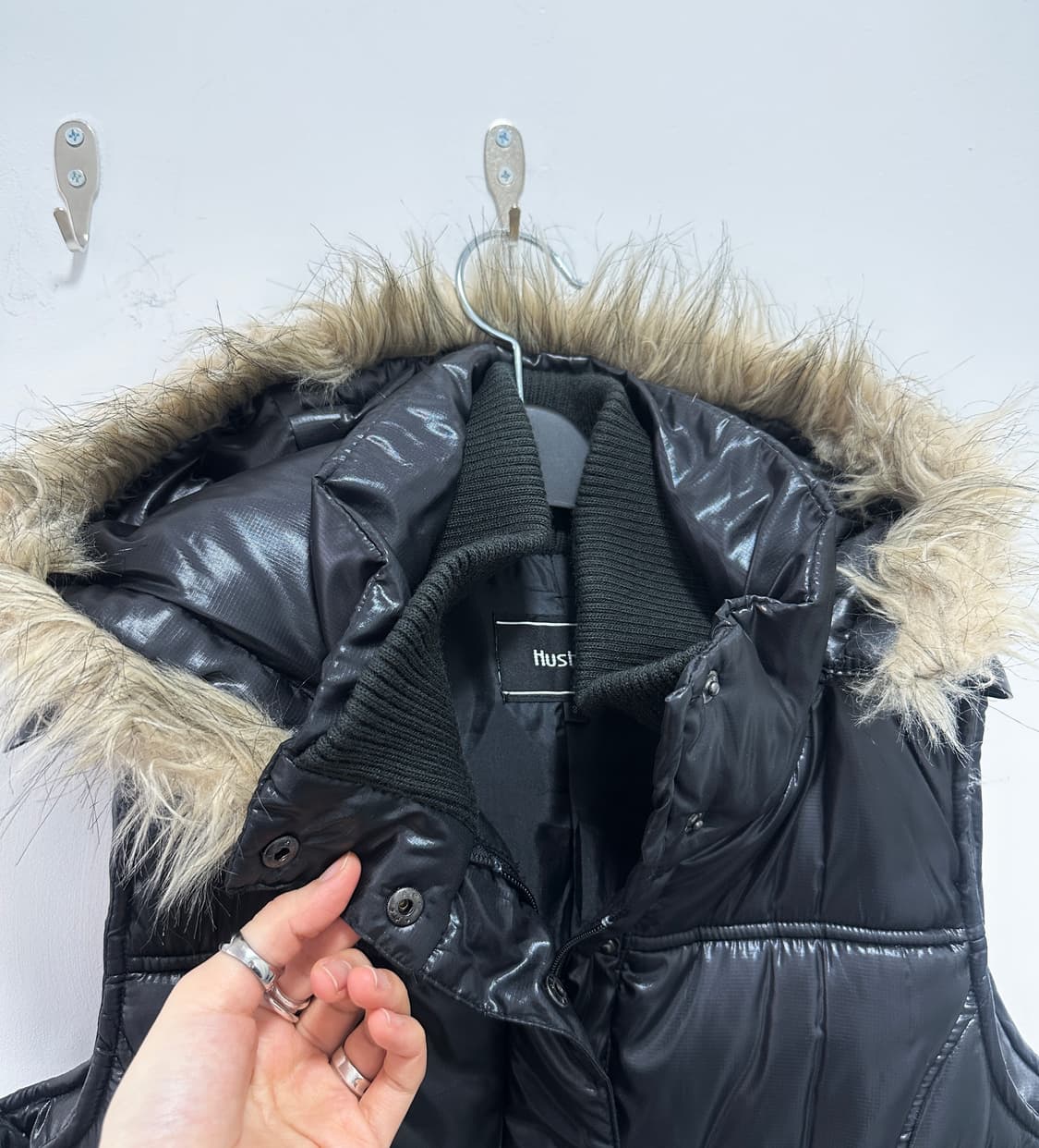 HusHush fur padding vest 상품이미지5