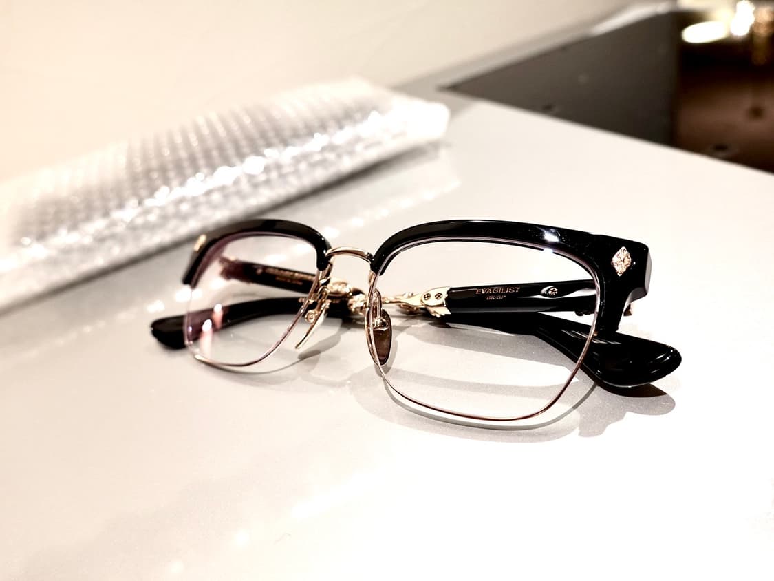 크롬하츠 에바질리스트 블랙/골드 안경 상품이미지1
