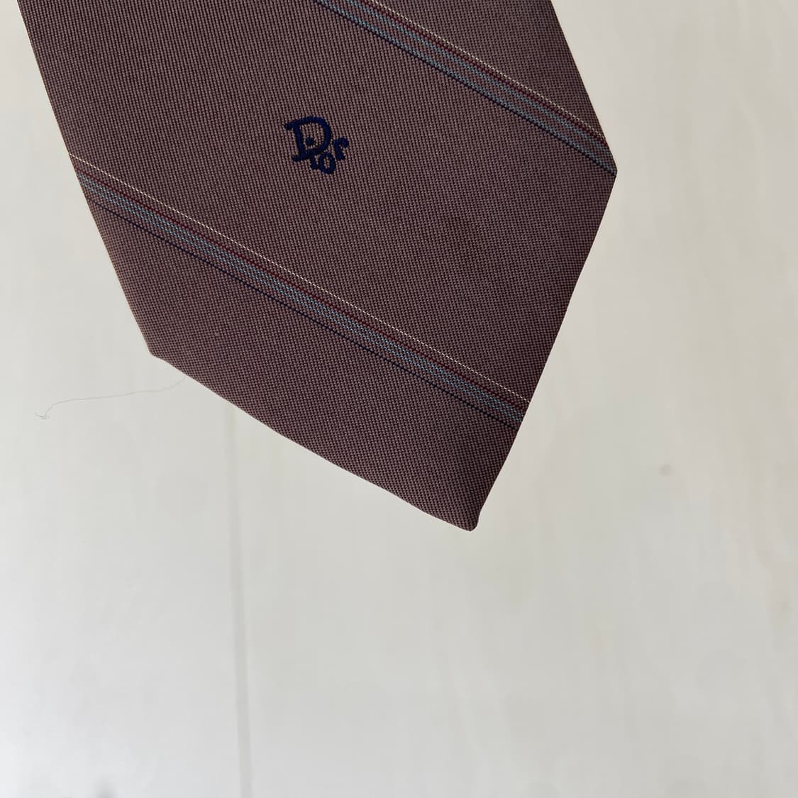 크리스찬 디올(Dior) 심플로고 명품 정품넥타이 상품이미지6