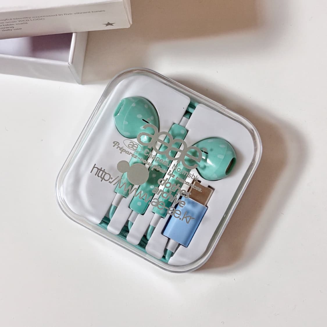 aeae 이어폰 민트 상품이미지2