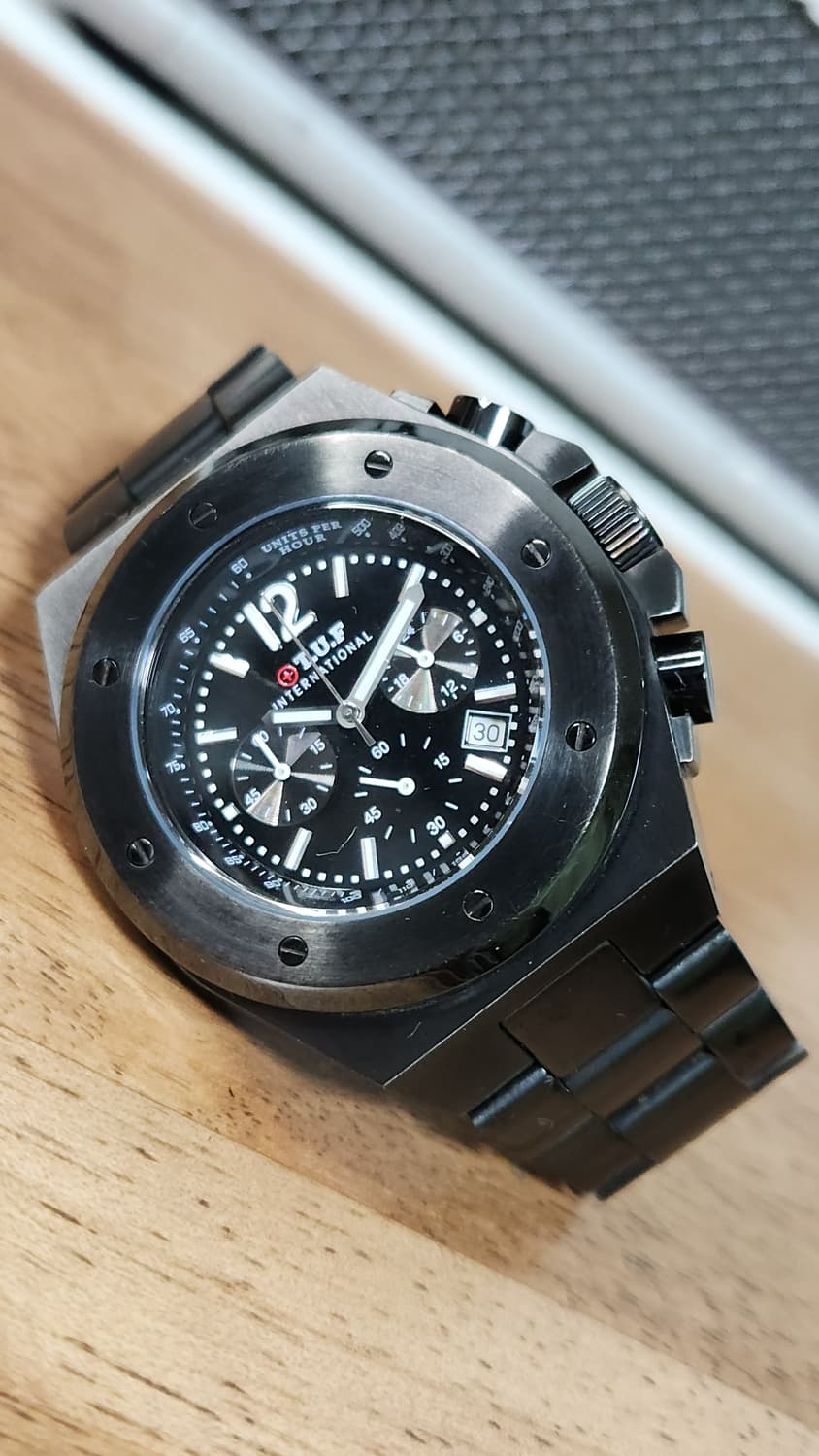 # T.U.F watches 터프 정품 크로노 남성명품 시계 급처 상품이미지10