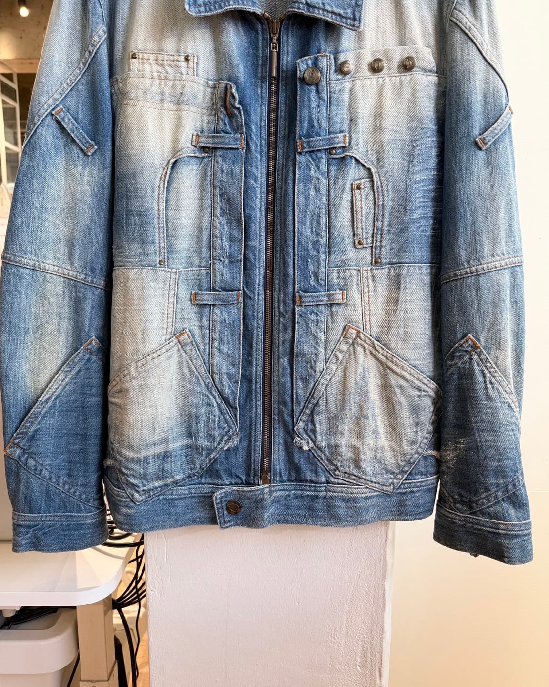 로베르토 카발리 데님 멀티포켓 자켓 상품이미지5