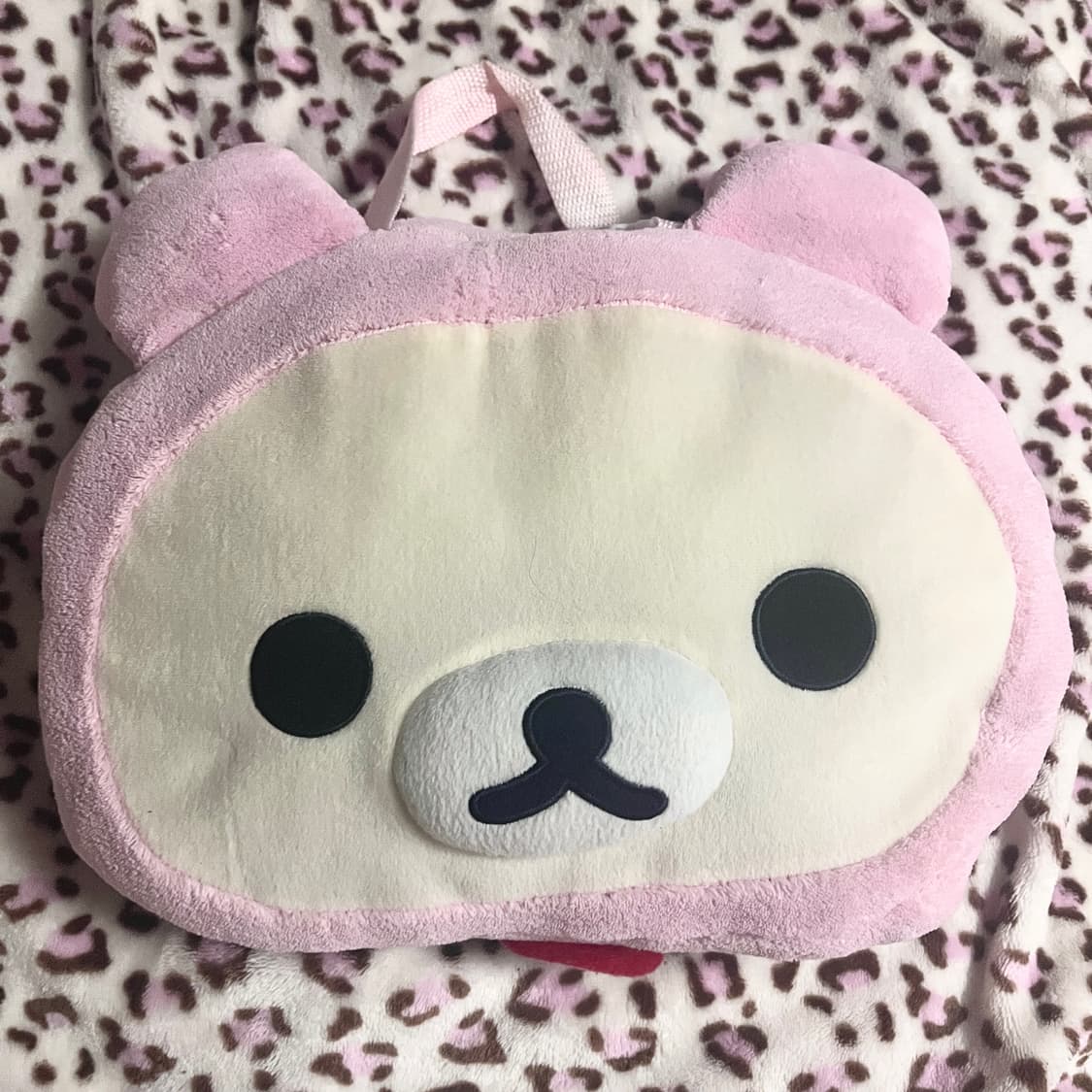 Korilakkuma 초레어 우사기코리락쿠마 차량 등받이 쿠션 상품이미지3