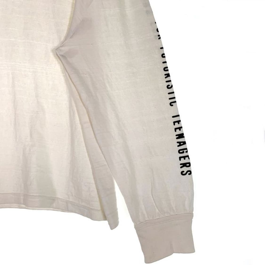 휴먼 메이드 클래식 롱슬리브 티셔츠 화이트 상품이미지5