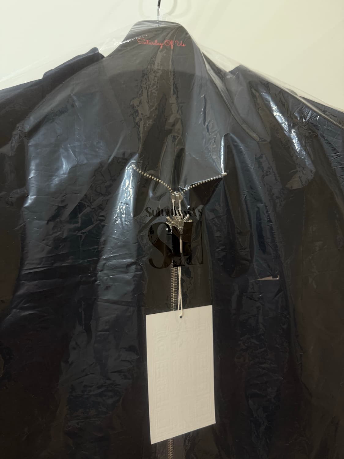 미개봉새상품 에스티유 STU 벨벳 집업 자켓 블랙 L사이즈 상품이미지5