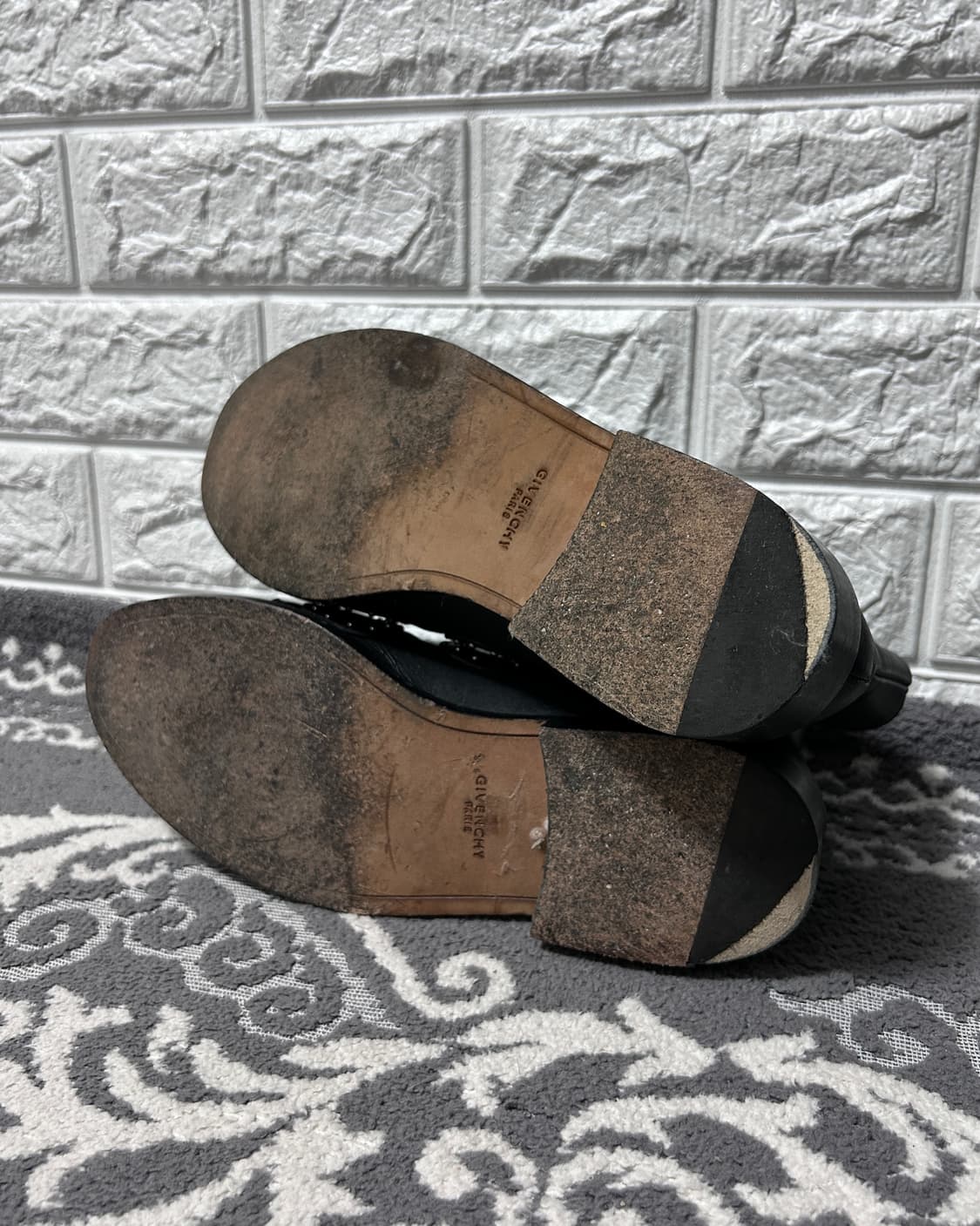 지방시 스터드 멀티 버클 앵클 부츠 상품이미지5