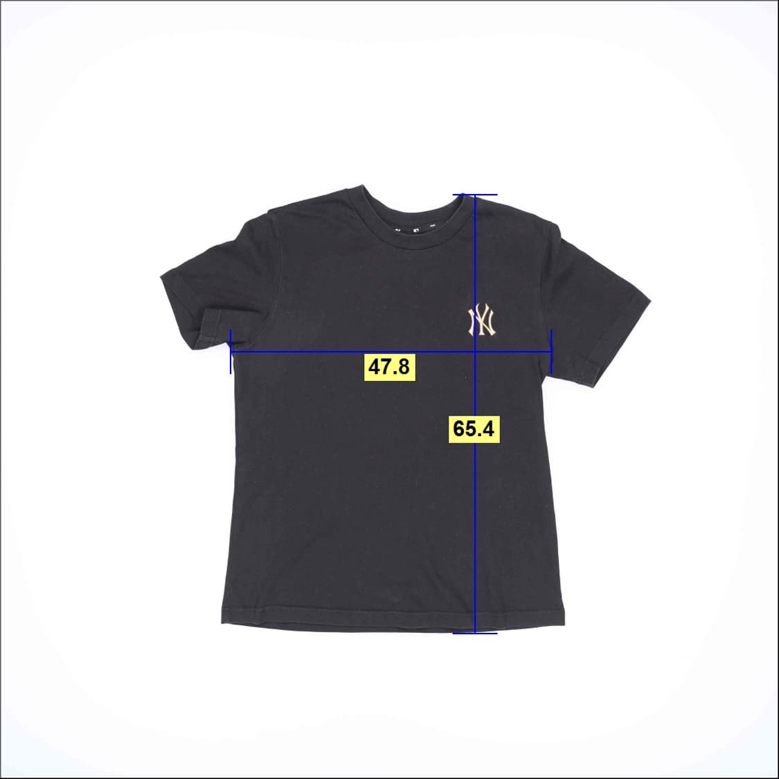 M MLB 모노그램 반팔티 0319H1 상품이미지5