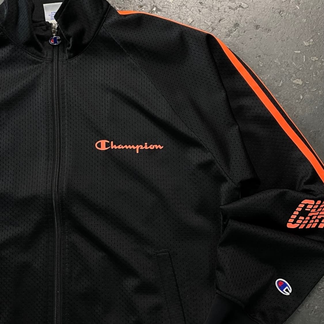 100 챔피언 올드스쿨 오렌지 져지  상품이미지2