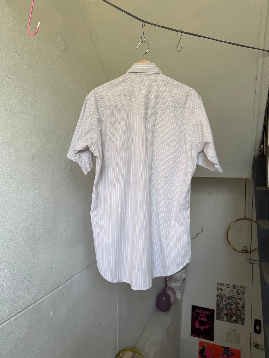 RUDDOCK BROS 웨스턴 스트라이프 셔츠 상품이미지5