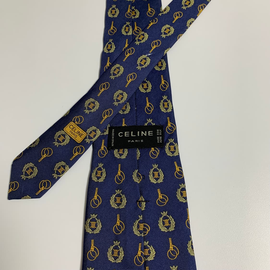 셀린느(CELINE) 모노그램 넥타이 명품 B+등급 빈티지넥타이 상품이미지5