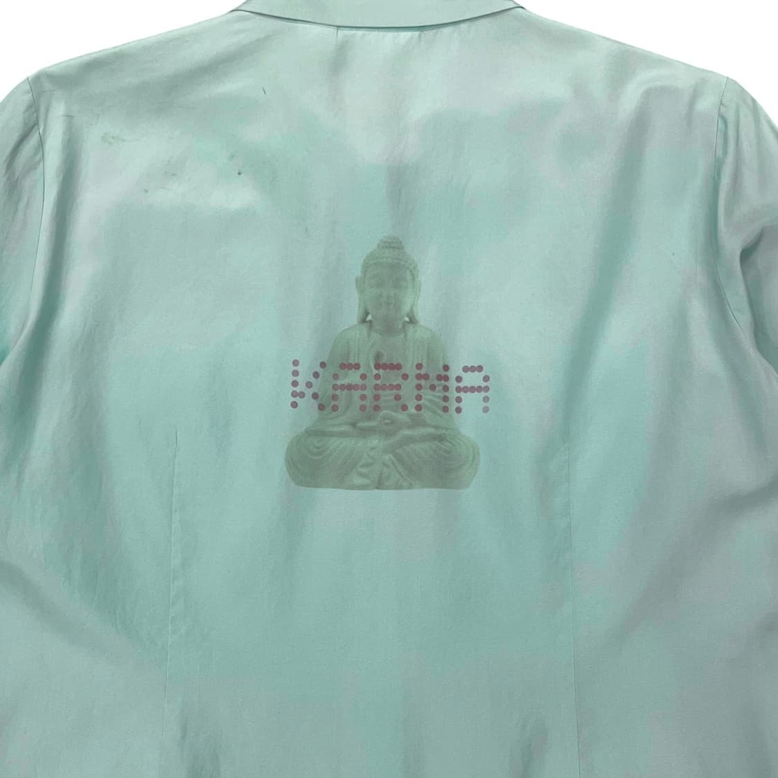 Mint Silk Karma Printing Shirt 상품이미지5