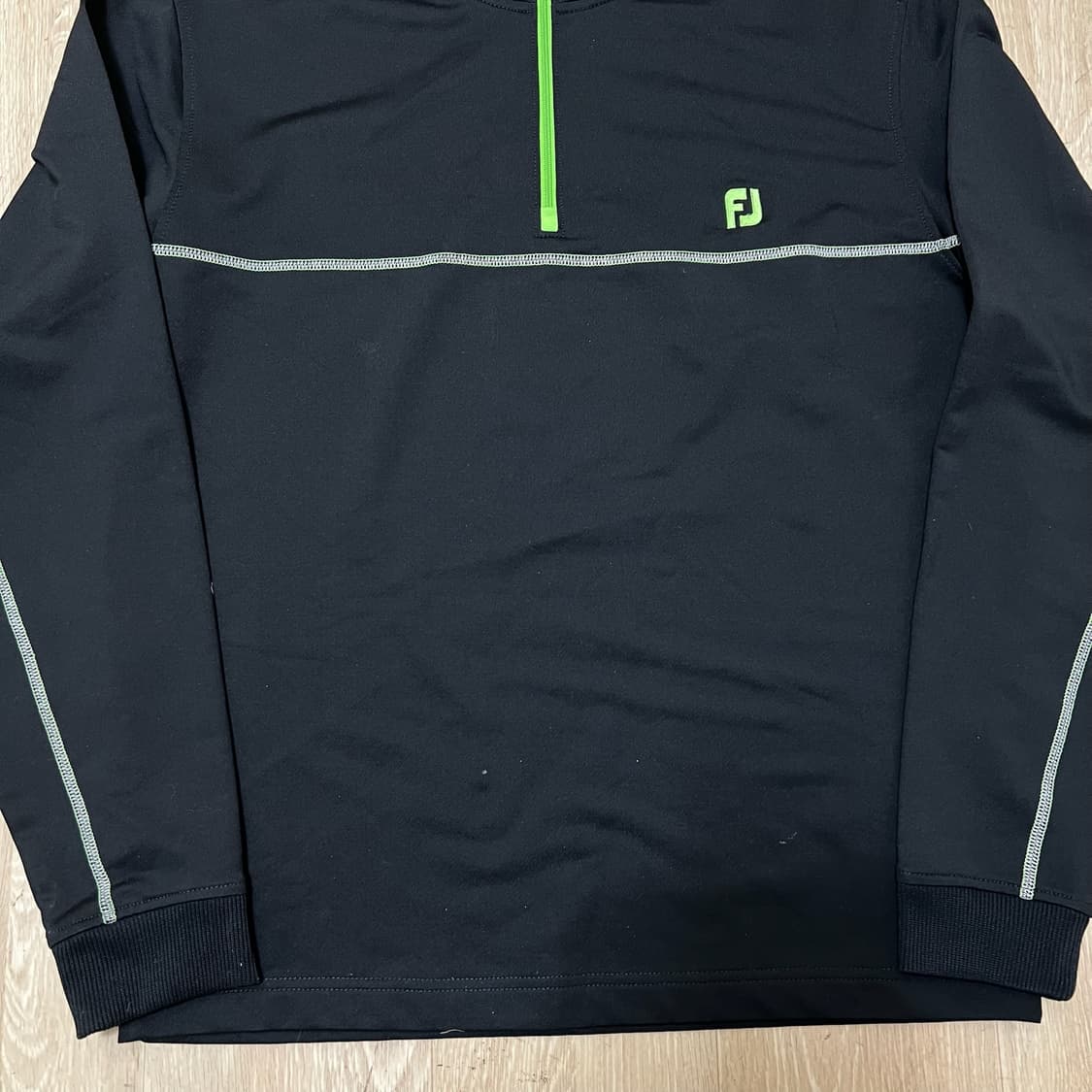 풋조이 남성 골프웨어 스윙 반집업 티셔츠 L/100  상품이미지4