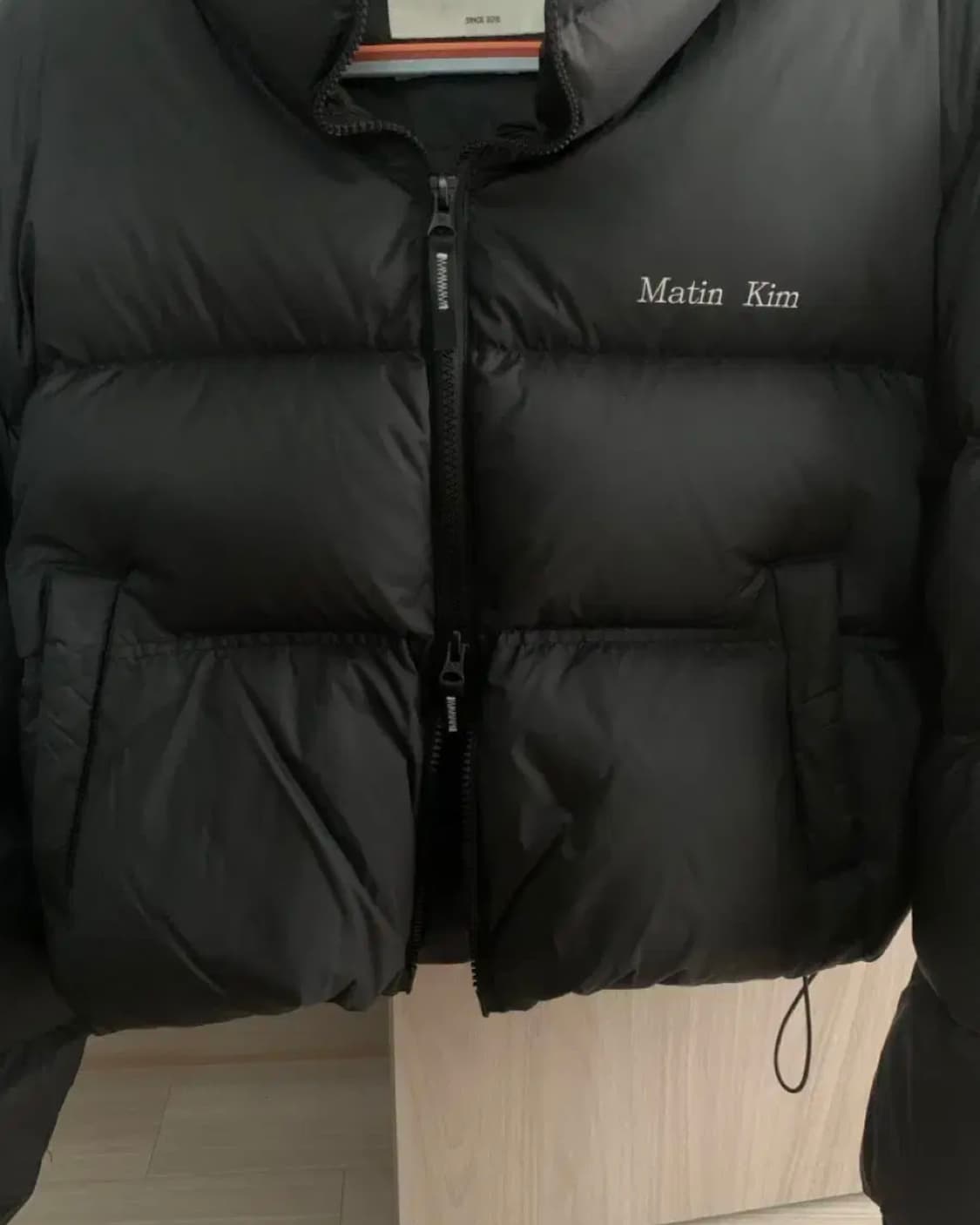 마뗑킴 숏패딩 matinkim 하이넥 클래식 크롭 푸퍼 다운자켓 상품이미지8