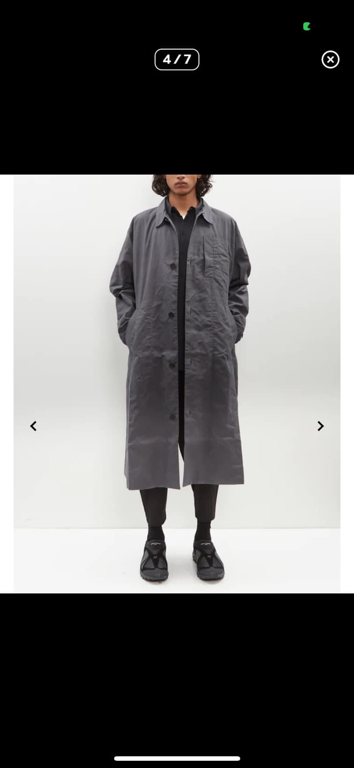 Toogood messenger coat l charcoal grey  상품이미지4