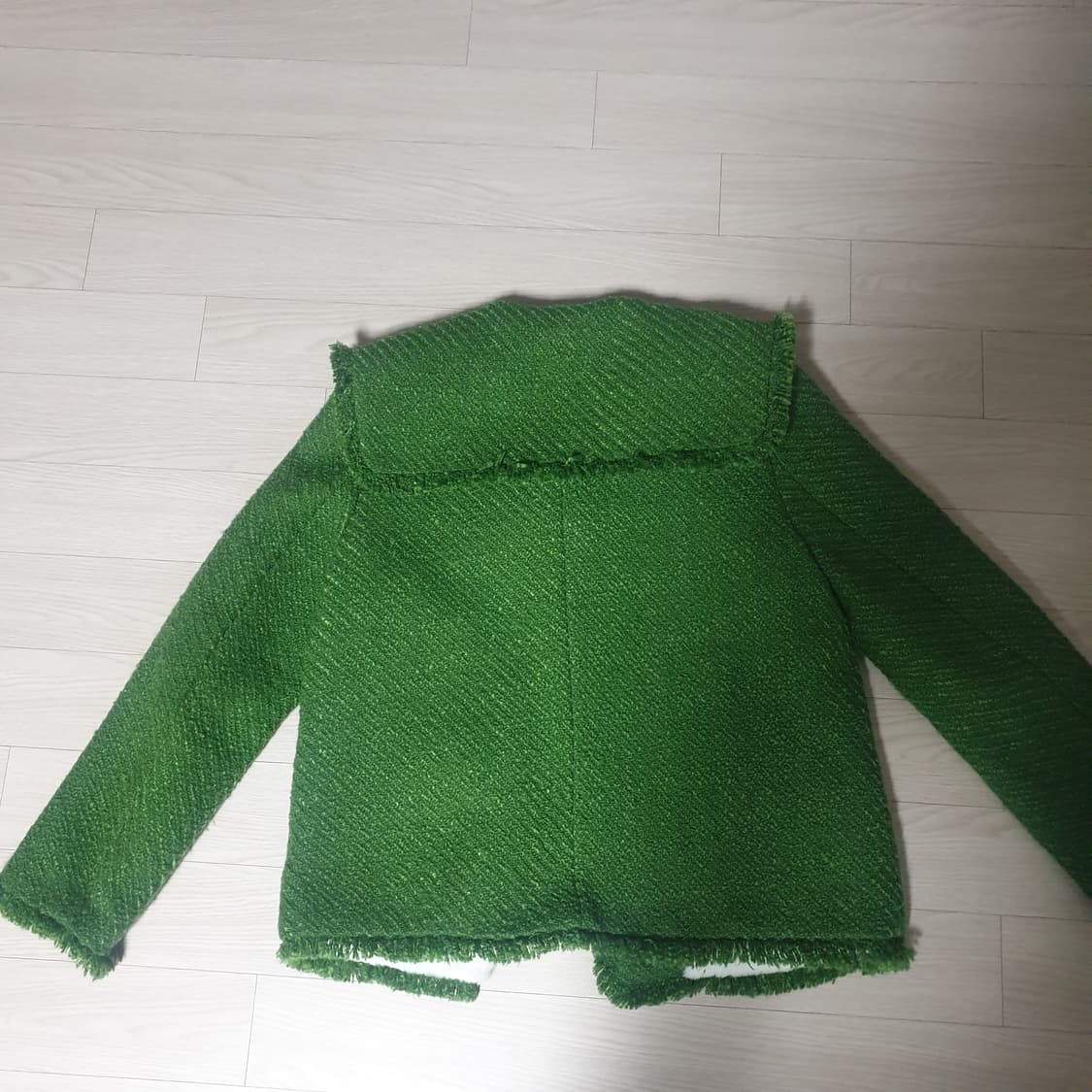 RS studio 그린 트위드 자켓 상품이미지5