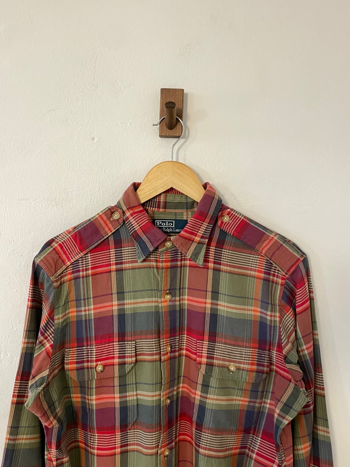 폴로 체크 워크셔츠  상품이미지2