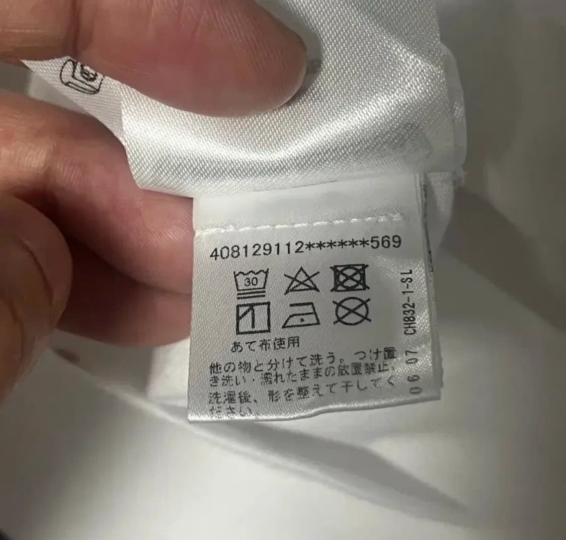 크롬하츠 홀스슈 롱슬리브 xl 상품이미지7