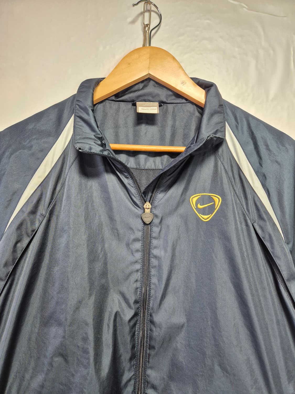 나이키 00s 윈드브레이커 네이비 나이키핏 바람막이 L사이즈 (상태A급) 상품이미지2