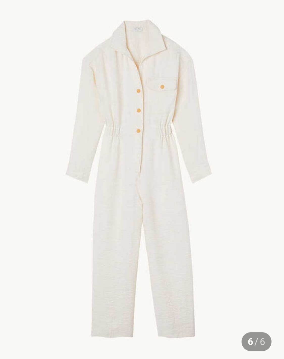 산드로 에크루 점프수트 36사이즈 상품이미지6