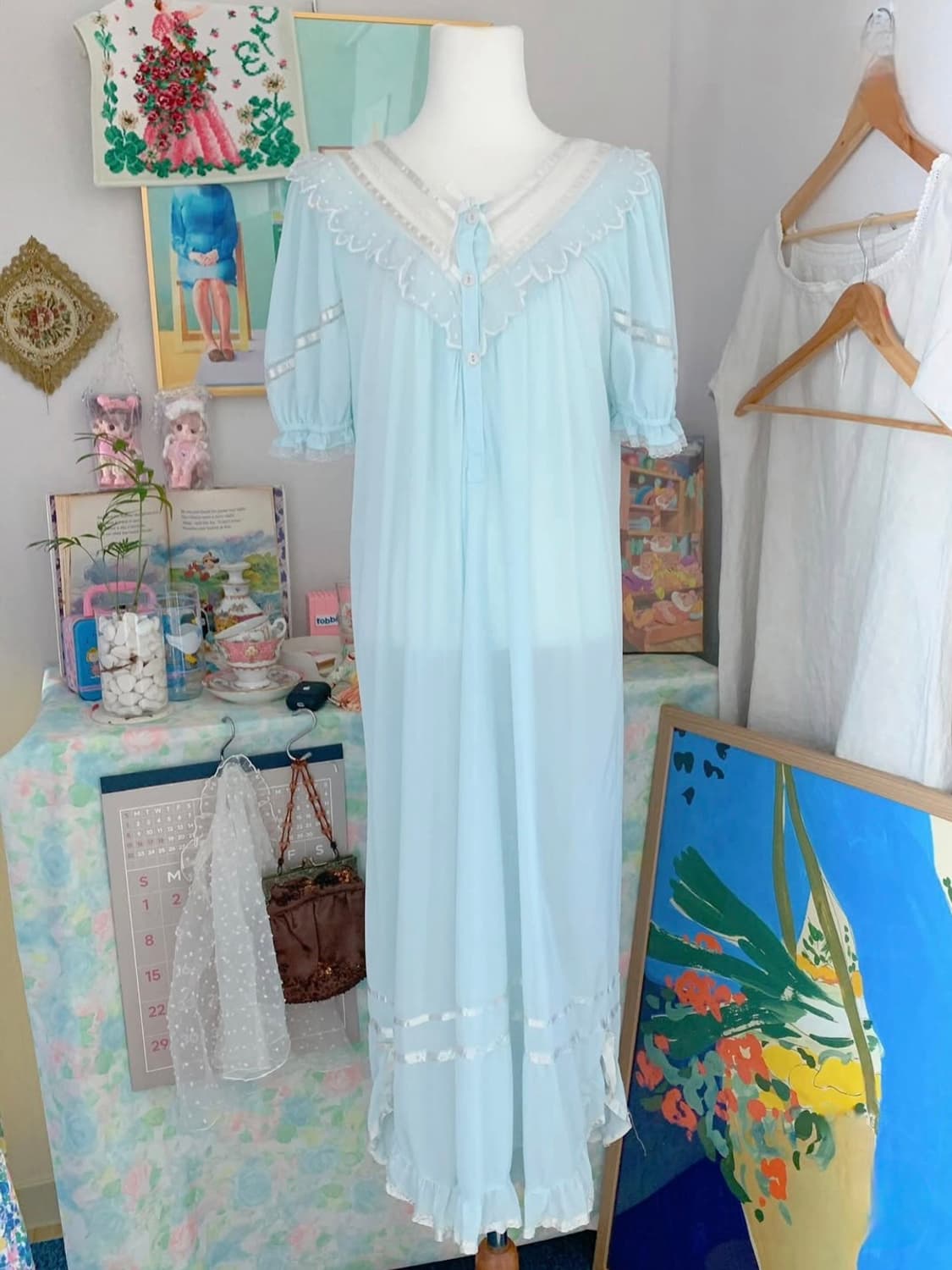 빈티지 나이트웨어 상품이미지2