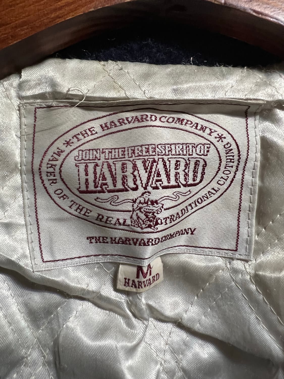 하버드 레더 바시티 자켓 상품이미지7