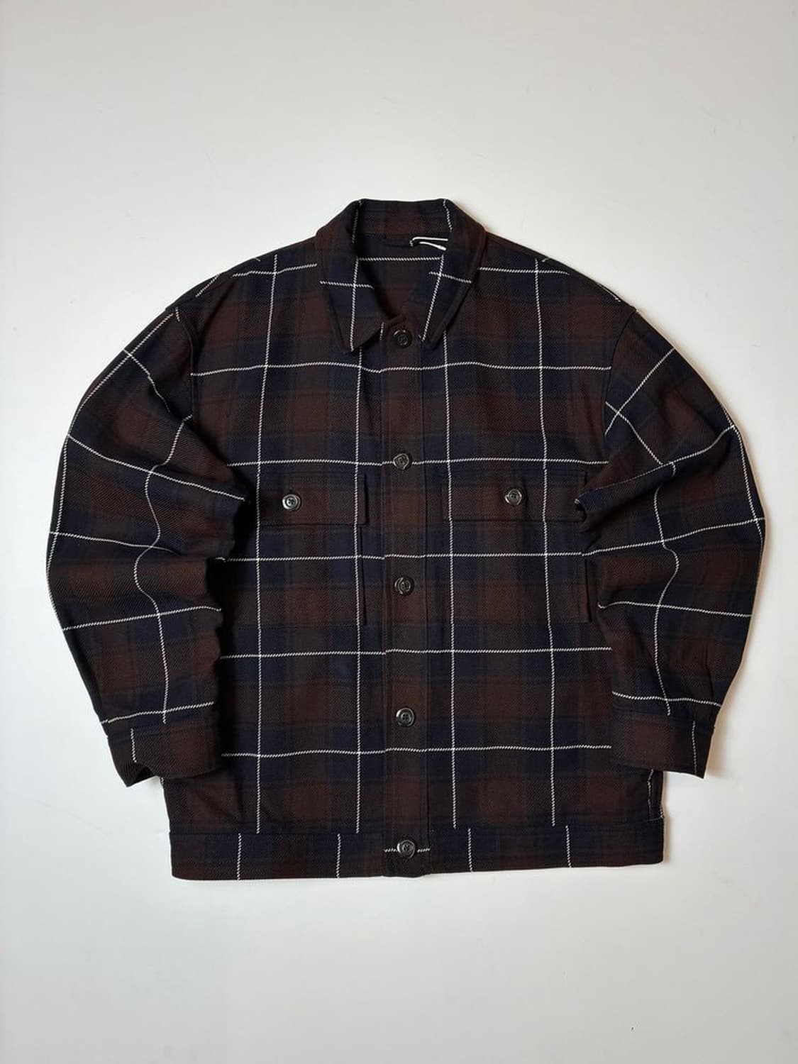 니코앤드 플란넬 코튼 셔츠 자켓 PN9320 상품이미지1