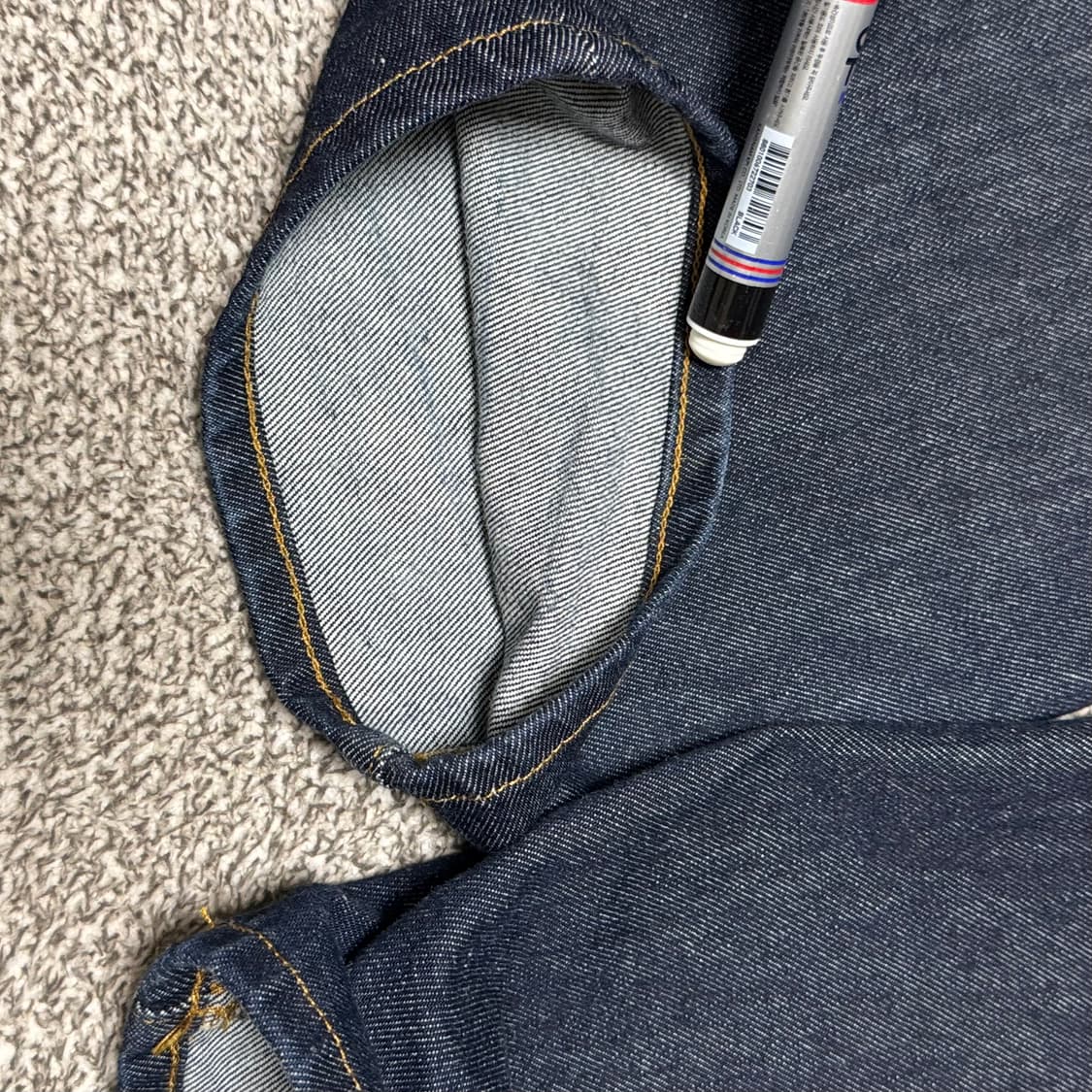 [30] 스투시 빅올진 RAW 생지 상품이미지4