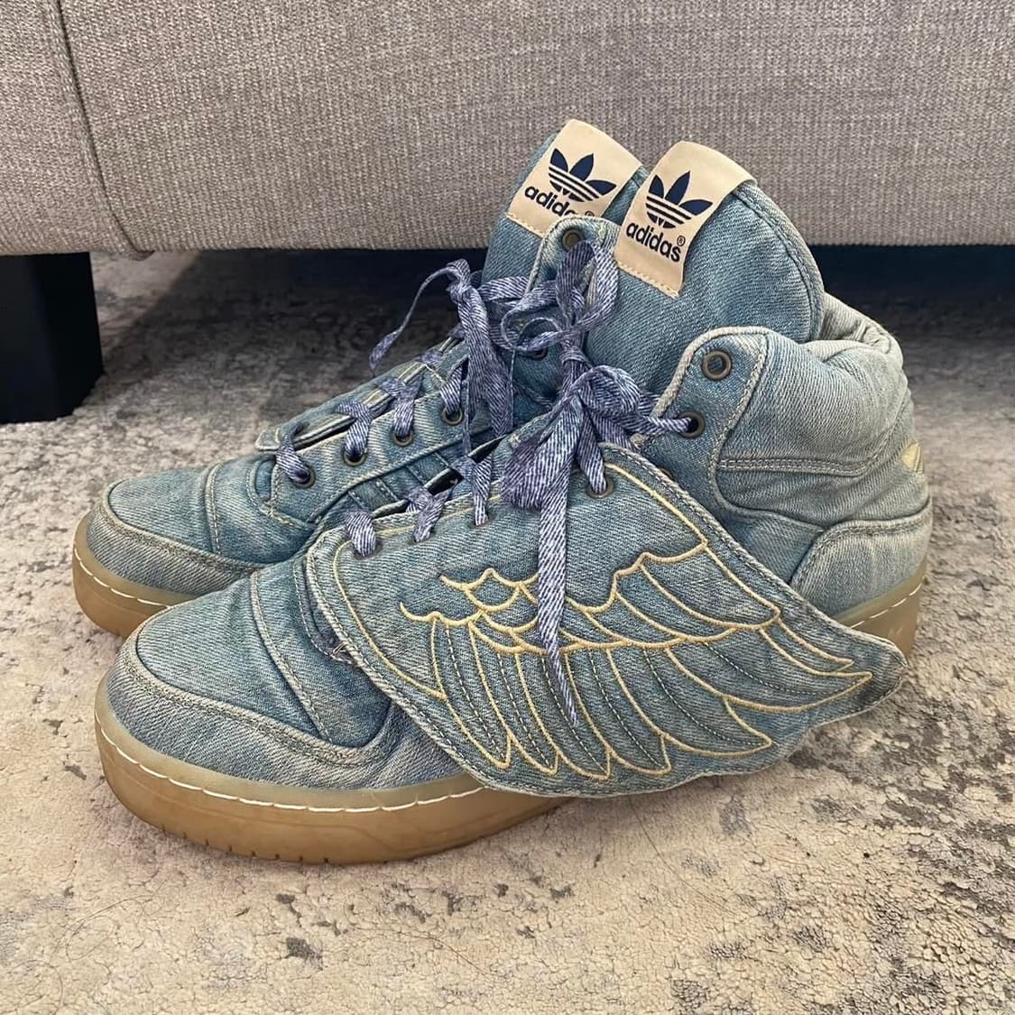 ADIDAS 아디다스 제레미스캇 데님 윙 260 상품이미지5