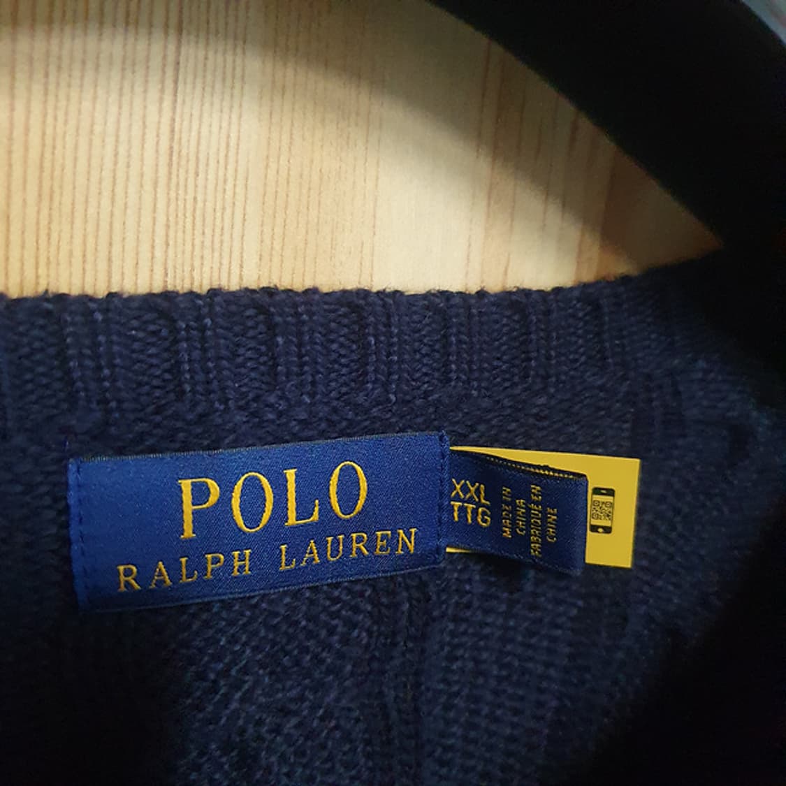 폴로 랄프로렌 케이블 니트 xxl 상품이미지3