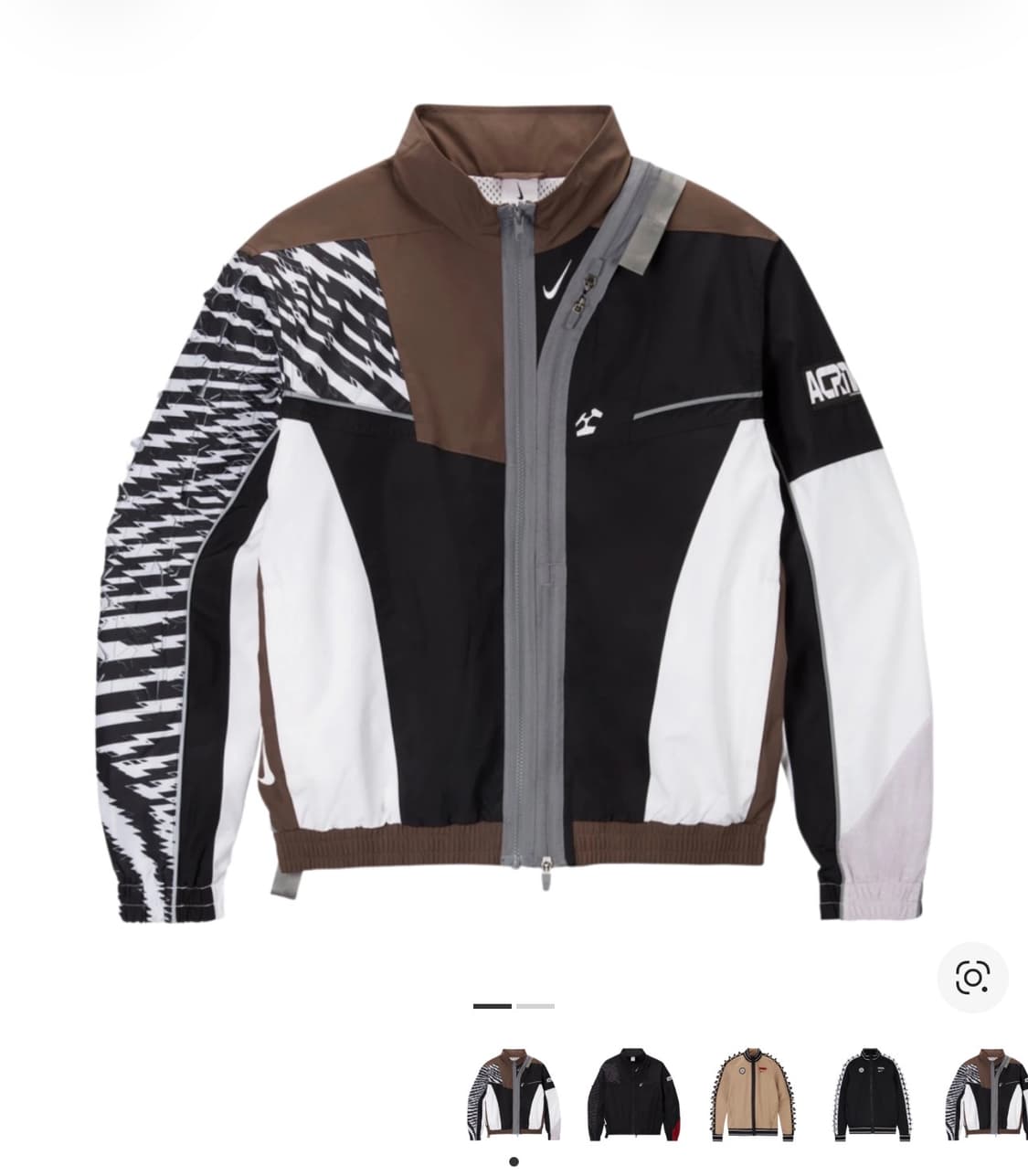 나이키 x 아크로님 NRG 우븐 자켓 화이트  상품이미지1