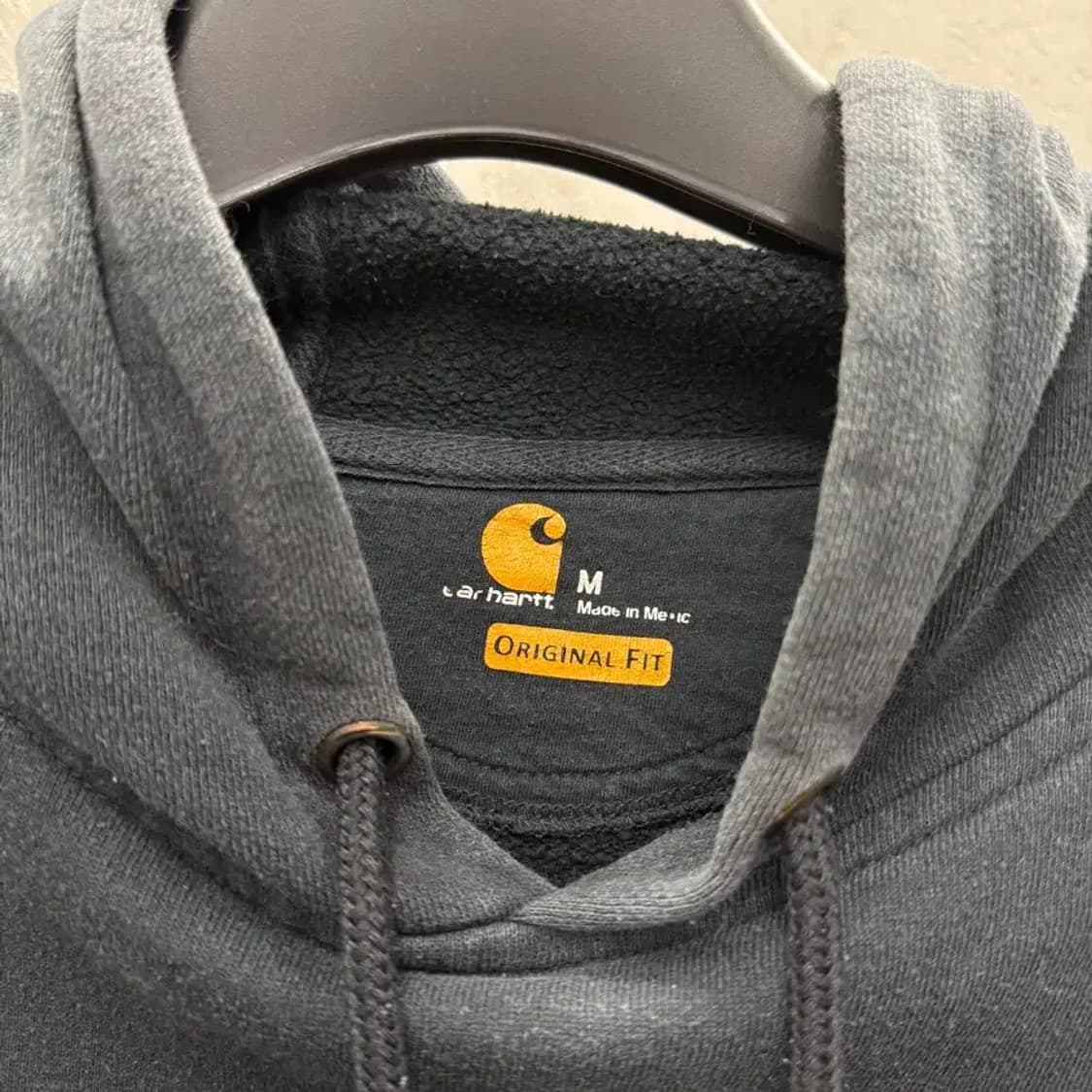 칼하트 Original Fit 기모 후드티 M 상품이미지3