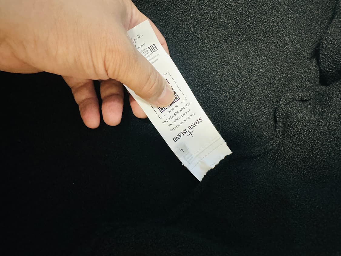 슈프림 스톤아일랜드 부클 가디건 블랙 상품이미지5