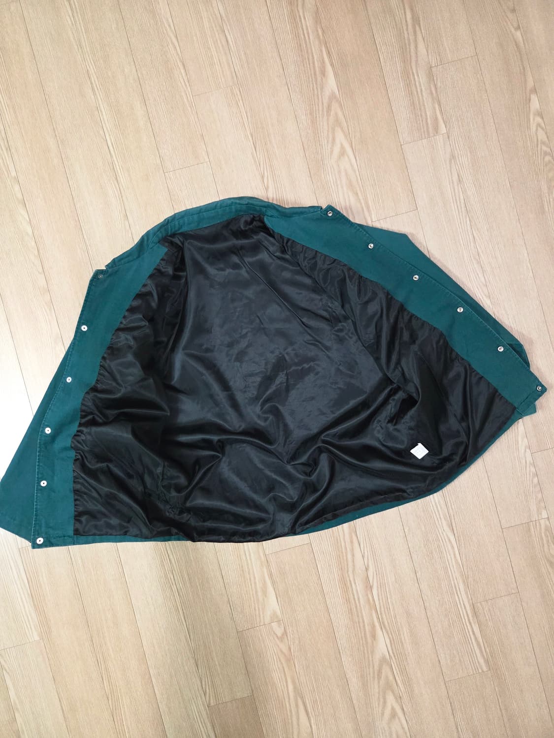 Destiny 그린 원워싱 코치 재킷 상품이미지8