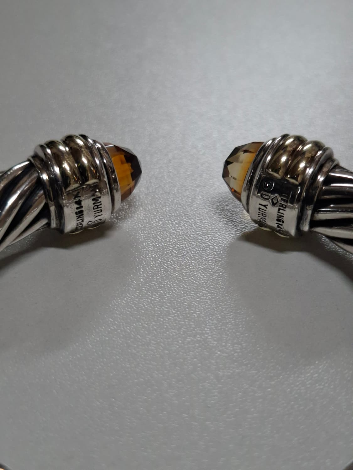 데이비드율만 시트린 힌지 커프 상품이미지3