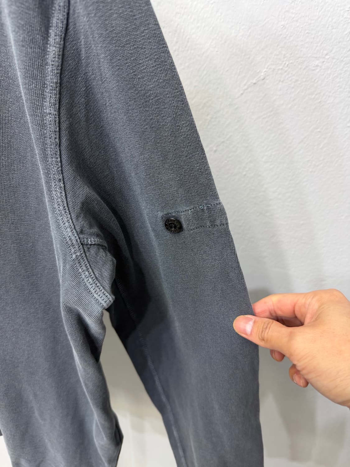 정품) 스톤아일랜드 그레이 맨투맨 L 상품이미지4