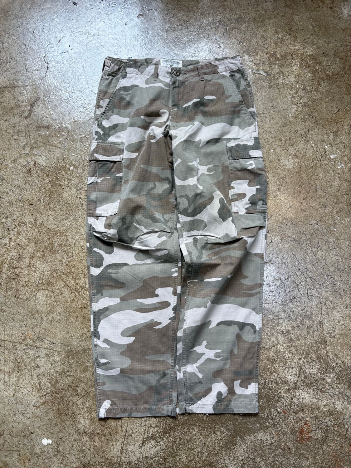 아비렉스 카모플라쥬 립스탑 팬츠 상품이미지3