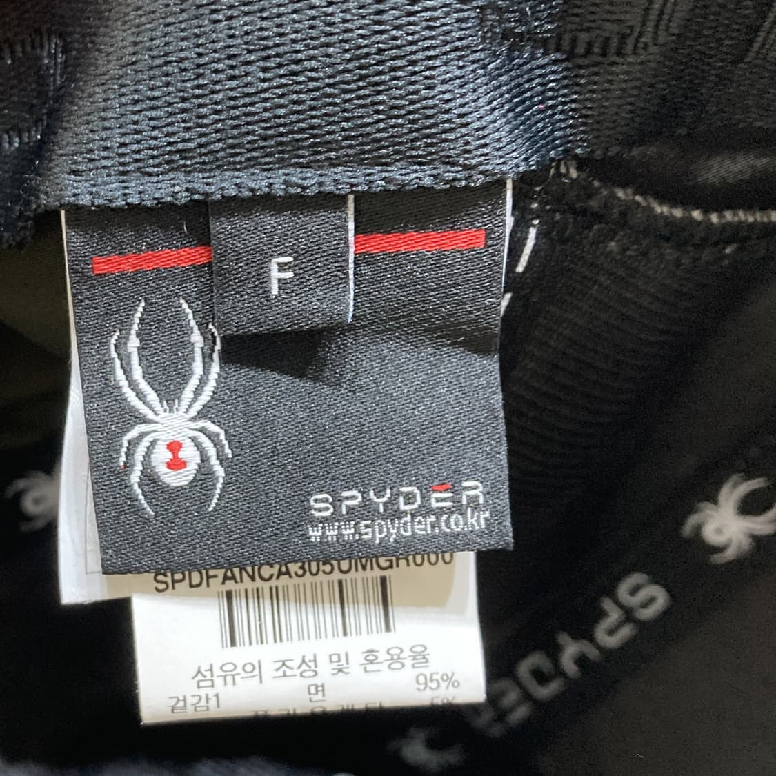 스파이더 글로시 사이드패널 캠프캡 새상품 F 상품이미지5