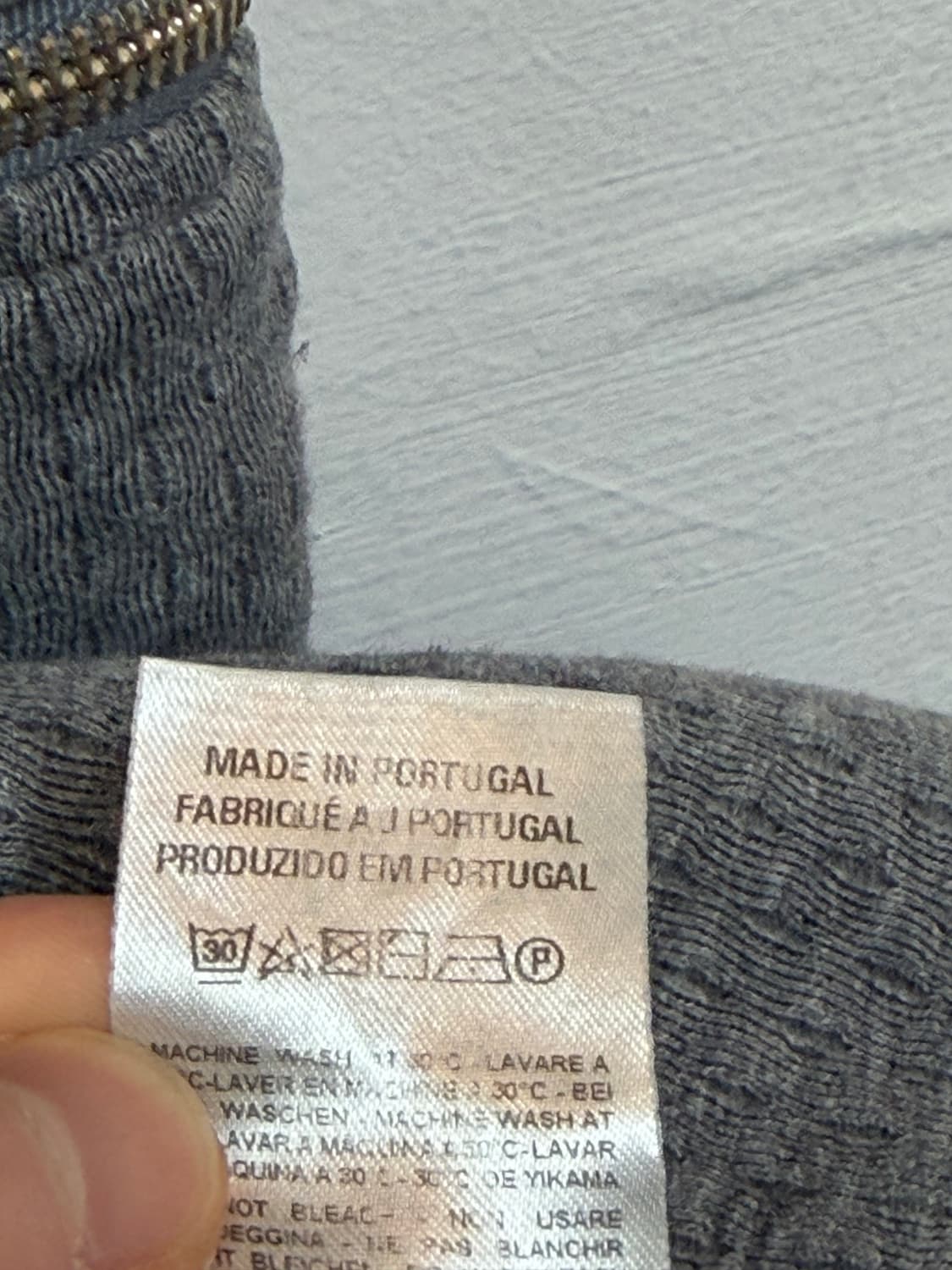 Diesel 디젤 지퍼 그레이 스웻셔츠 XL 상품이미지9